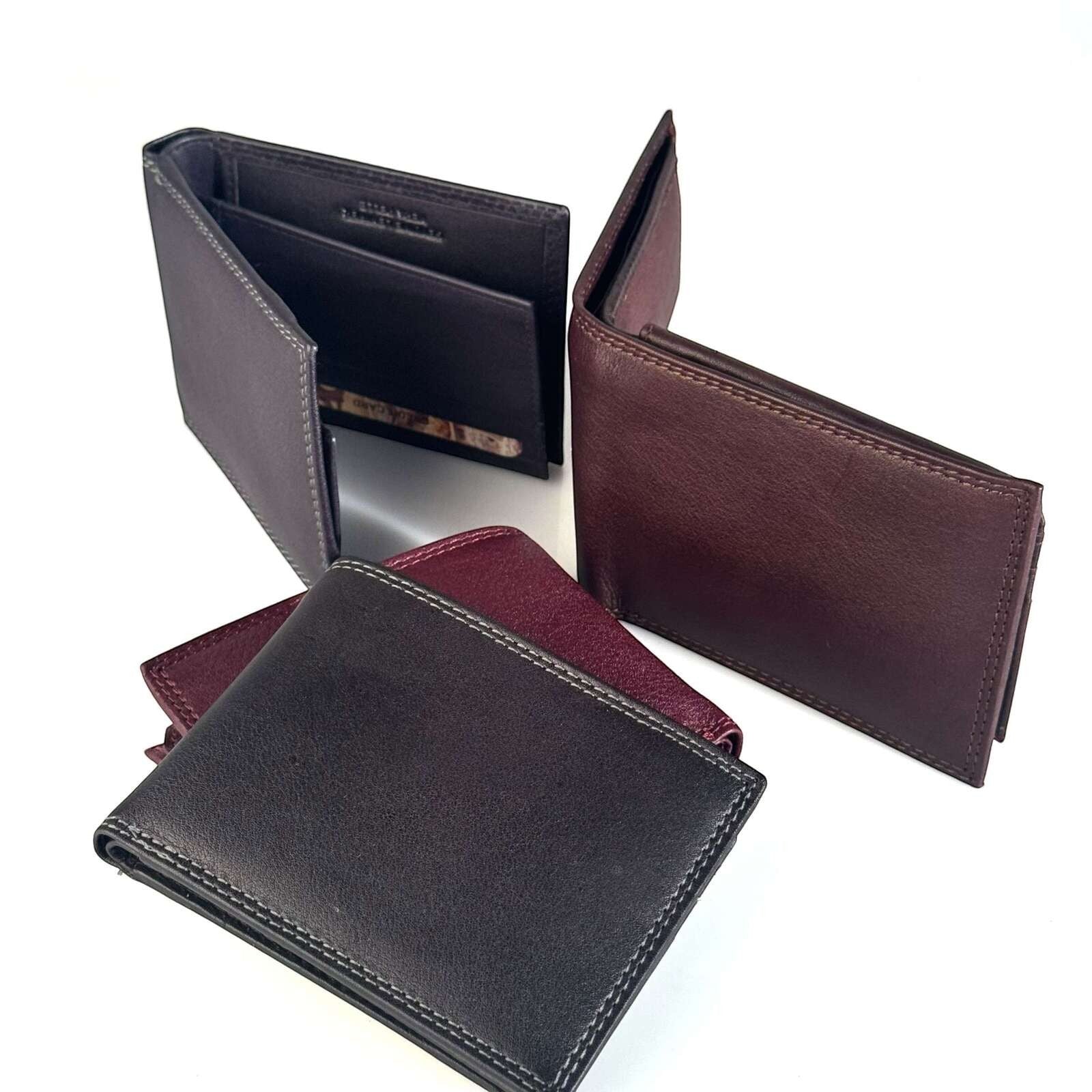 Portafogli Pito’s|Bag in pelle morbida small con cuciture artigianali, disponibili in nero, bordeaux e testa di moro.