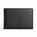 Portafoglio uomo Pito’s|Bag in pelle martellata nera con design sobrio ed elegante