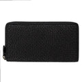 Portafoglio Donna Grande in Vera Pelle Intreccio Paglia Total Zip - Pito’s|Bag