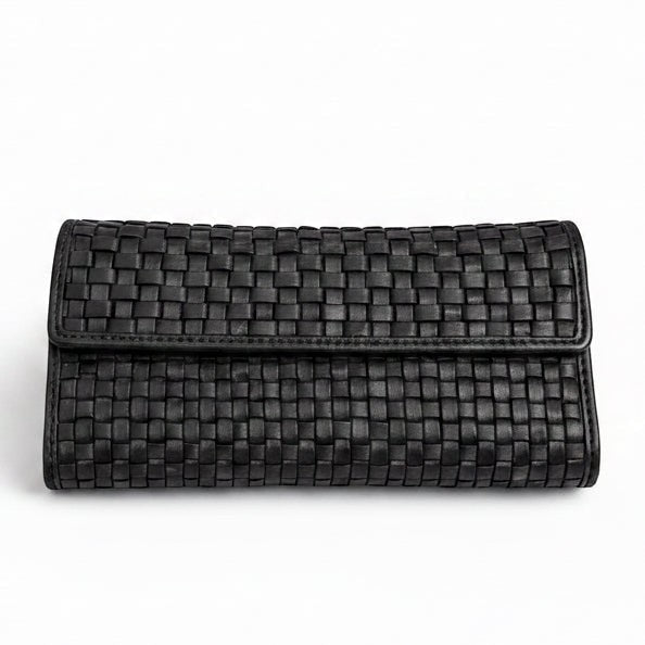 Portafoglio Donna Grande Vintage con zip esterna - Pito’s|Bag