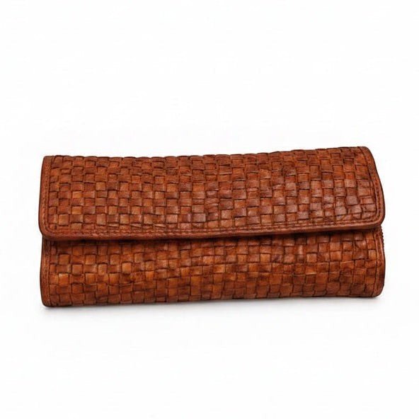 Portafoglio Donna Grande Vintage con zip esterna - Pito’s|Bag