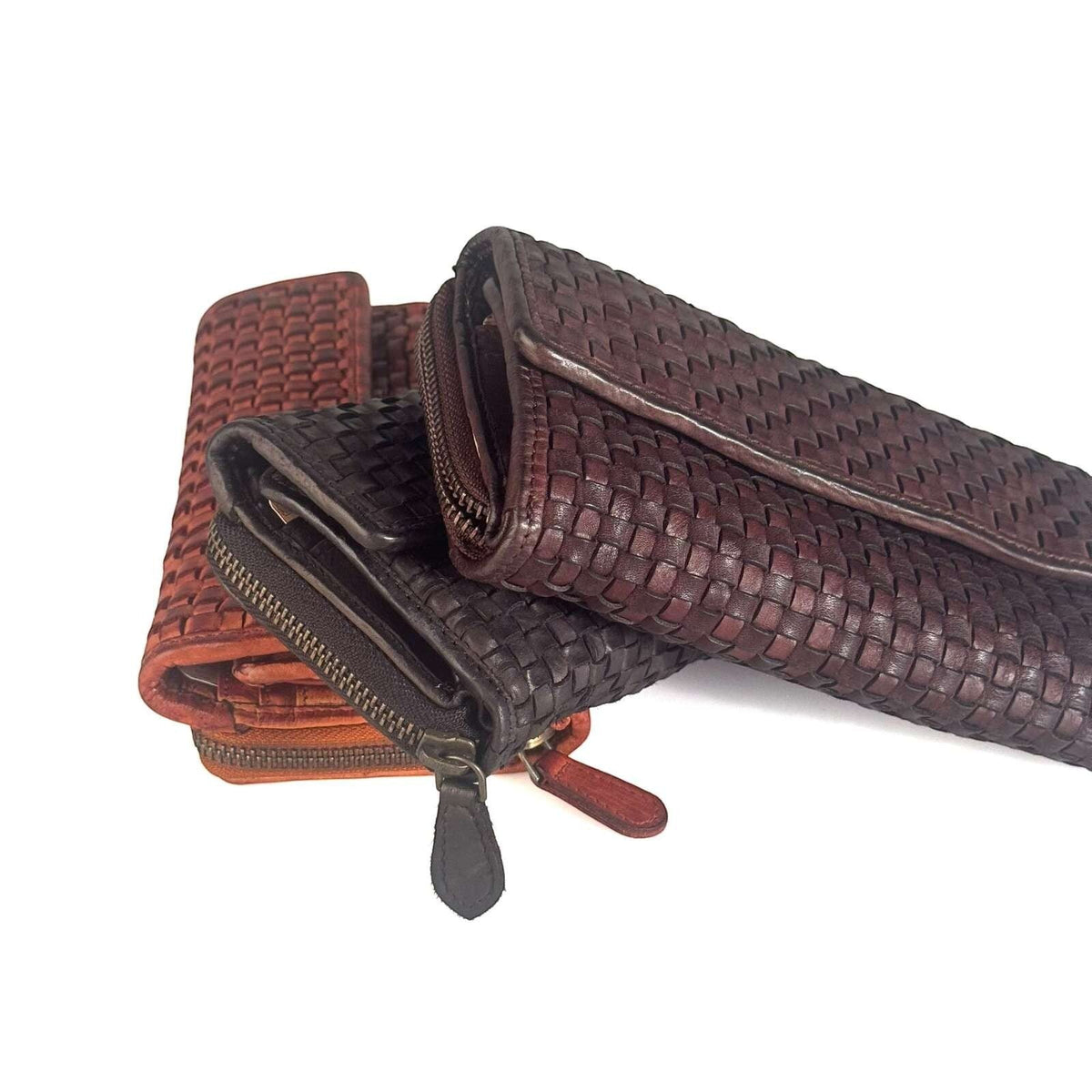 Portafoglio Donna Grande Vintage con zip esterna - Pito’s|Bag