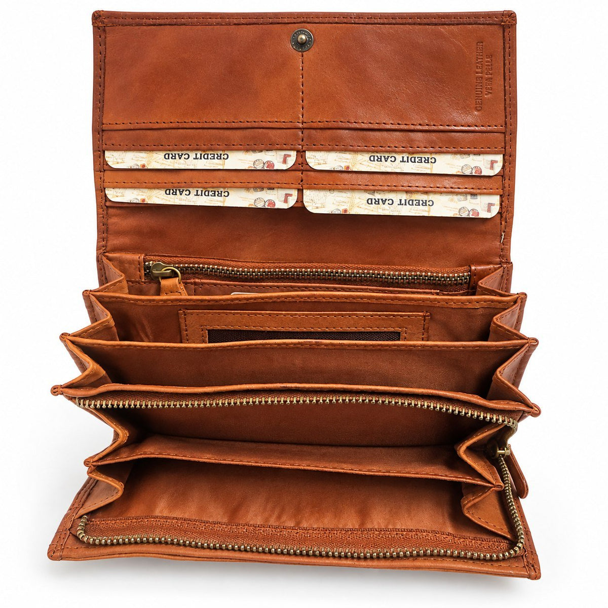Portafoglio Donna in pelle Grande Classic - Pito’s|Bag