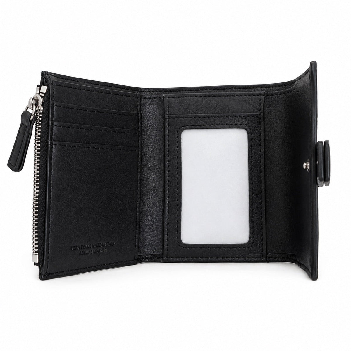 Portafoglio Donna in Vera Pelle Martellata Piccolo Forno - Pito’s|Bag