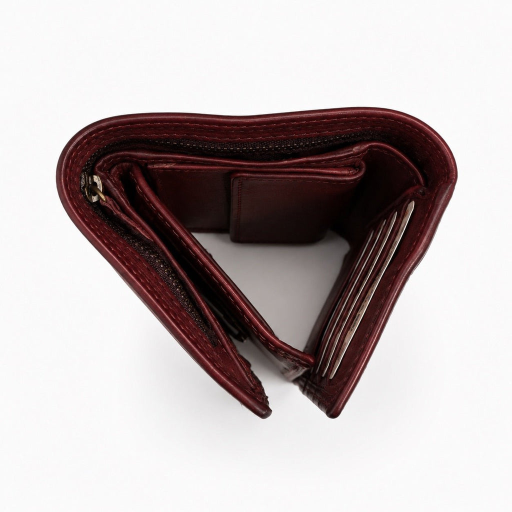 Portafoglio Donna Medio-Grande in Vera Pelle Retrò - Pito’s|Bag