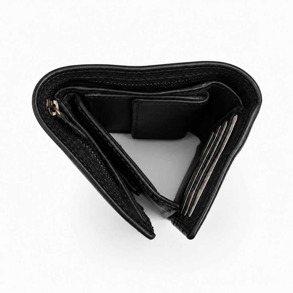 Portafoglio Donna Medio-Grande in Vera Pelle Retrò - Pito’s|Bag