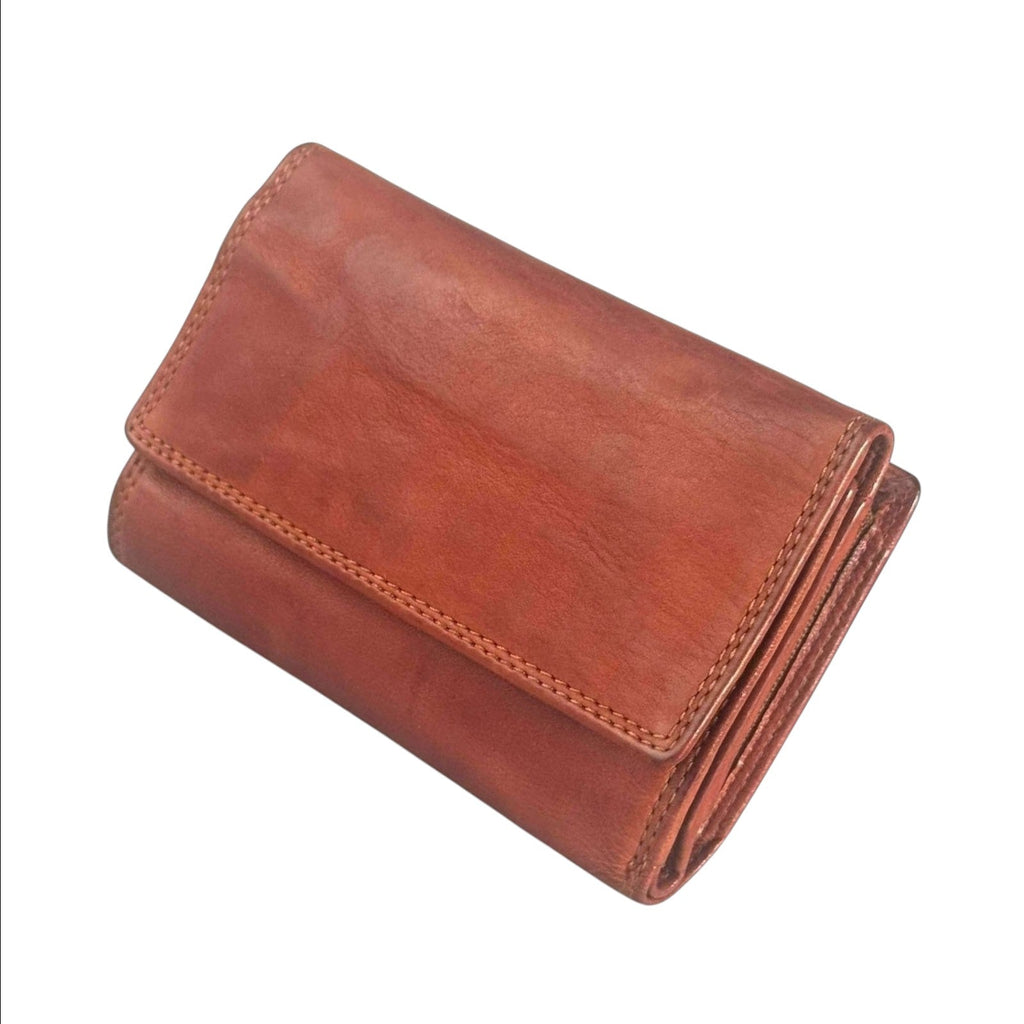 Portafoglio Donna Medio-Grande in Vera Pelle Zip Esterna - Pito’s|Bag
