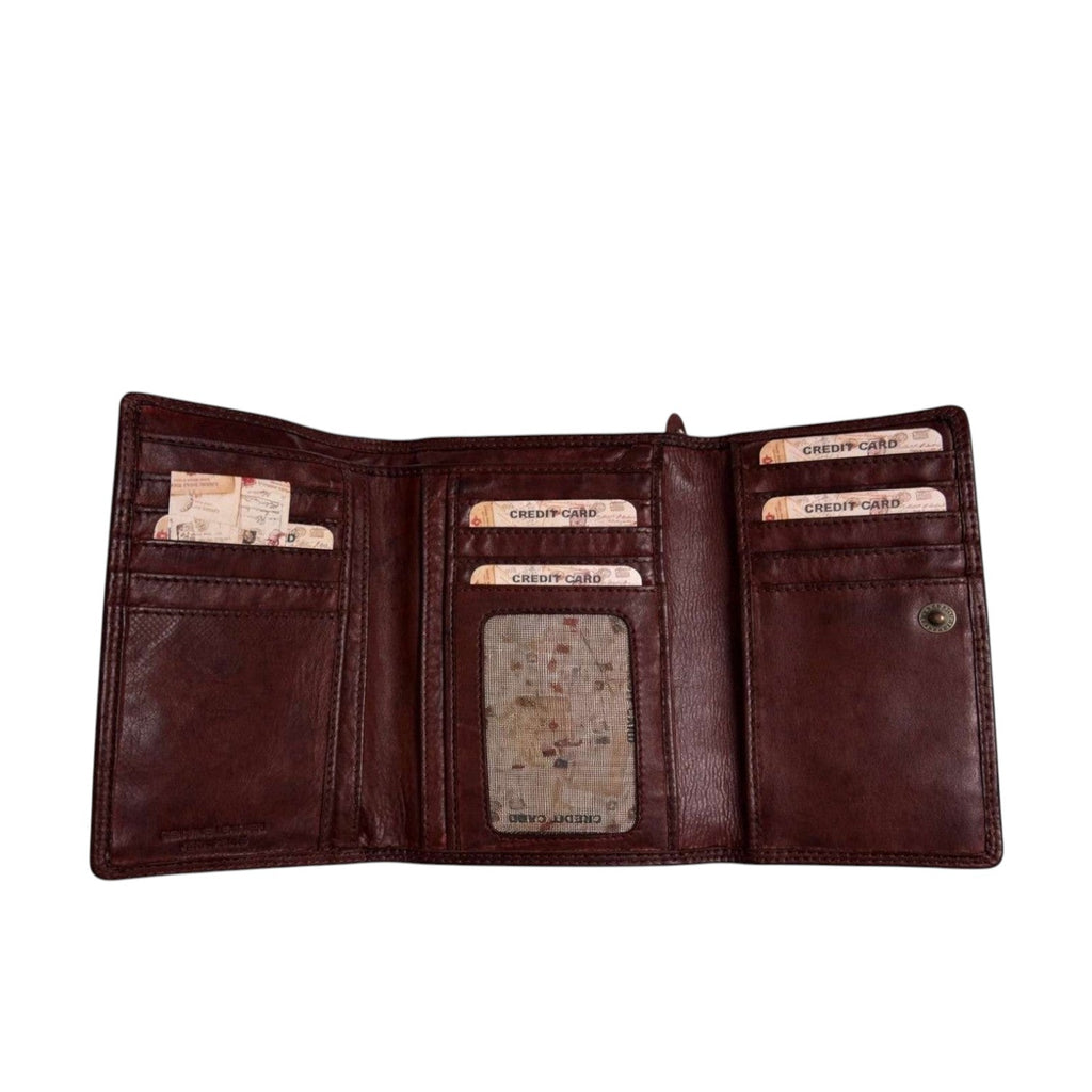 Portafoglio Donna Medio-Grande in Vera Pelle Zip Esterna - Pito’s|Bag