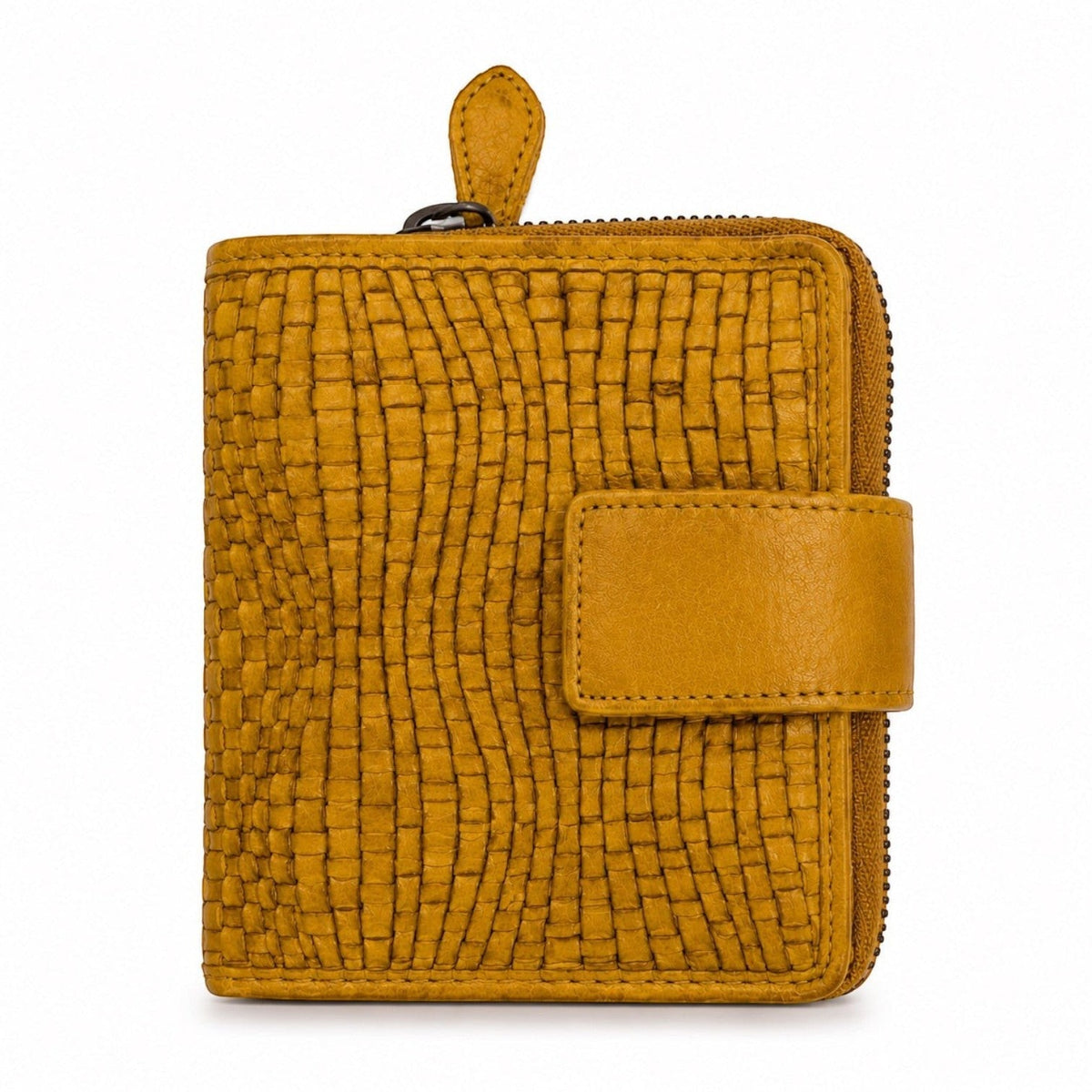 Portafoglio Donna Medio-Piccolo in Vera Pelle Intrecciata Miss - Pito’s|Bag