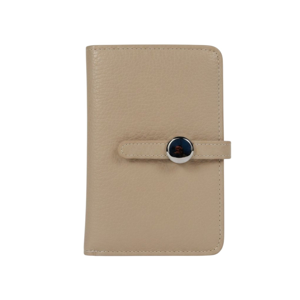Portafoglio Donna Medio-Piccolo in Vera Pelle Martellata Minimal Siena - Pito’s|Bag