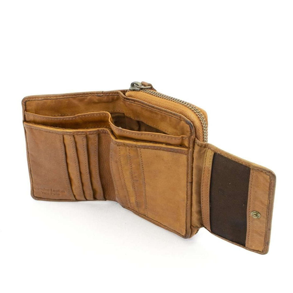 Portafoglio Unisex Vintage in Pelle di Vitello Lavato - Pito’s|Bag
