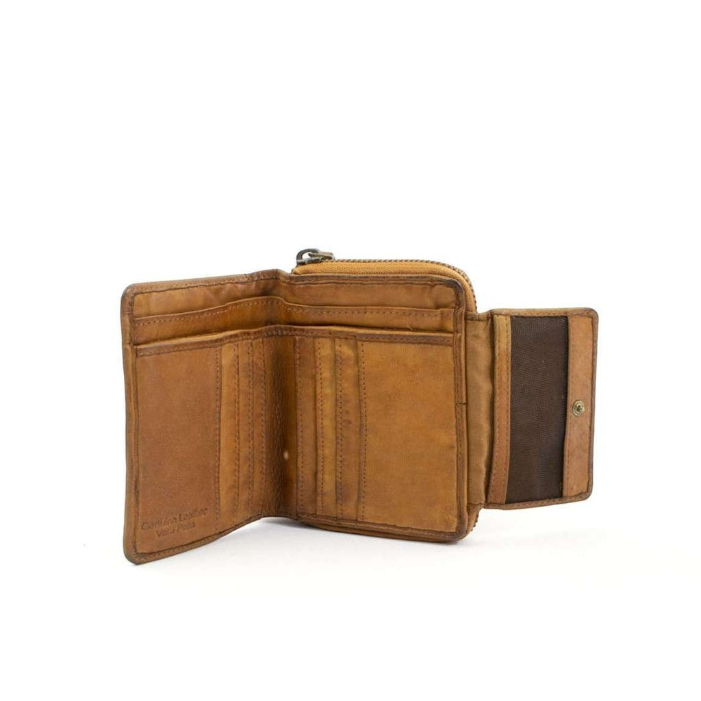 Portafoglio Unisex Vintage in Pelle di Vitello Lavato - Pito’s|Bag