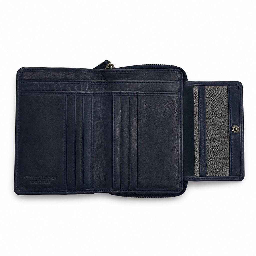 Portafoglio Unisex Vintage in Pelle di Vitello Lavato - Pito’s|Bag