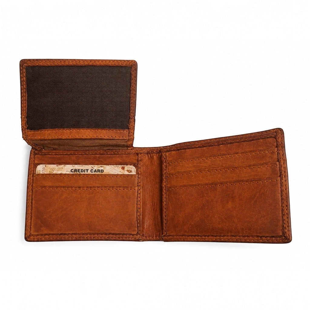 Portafoglio uomo in pelle vintage piccolo - Pito’s|Bag