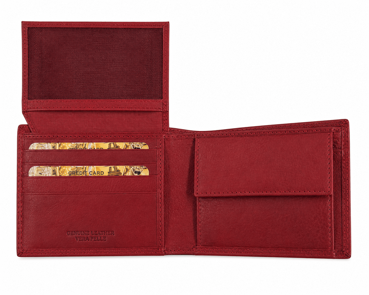 Portafoglio uomo pelle nappa completo - Pito’s|Bag