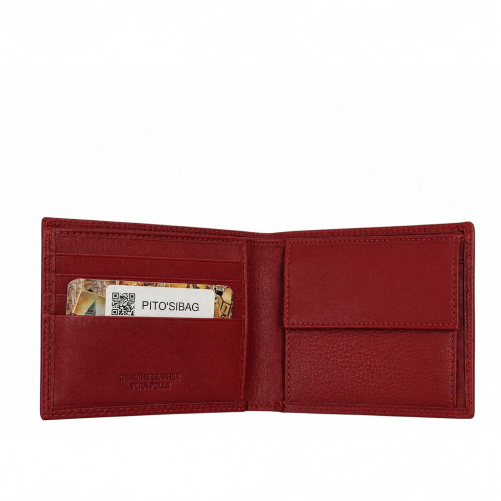 Portafoglio uomo pelle nappa slim - Pito’s|Bag