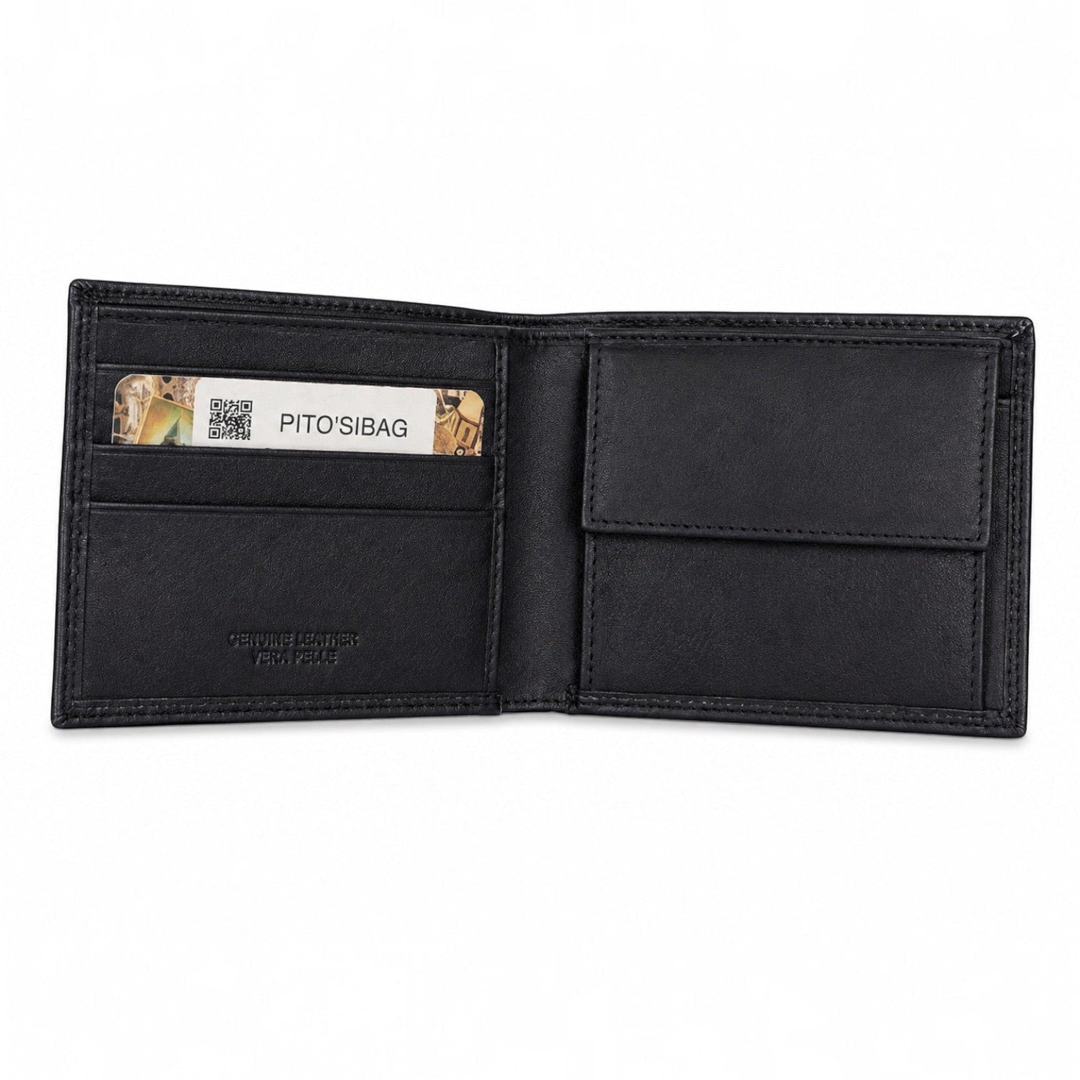 Portafoglio uomo pelle nappa slim - Pito’s|Bag