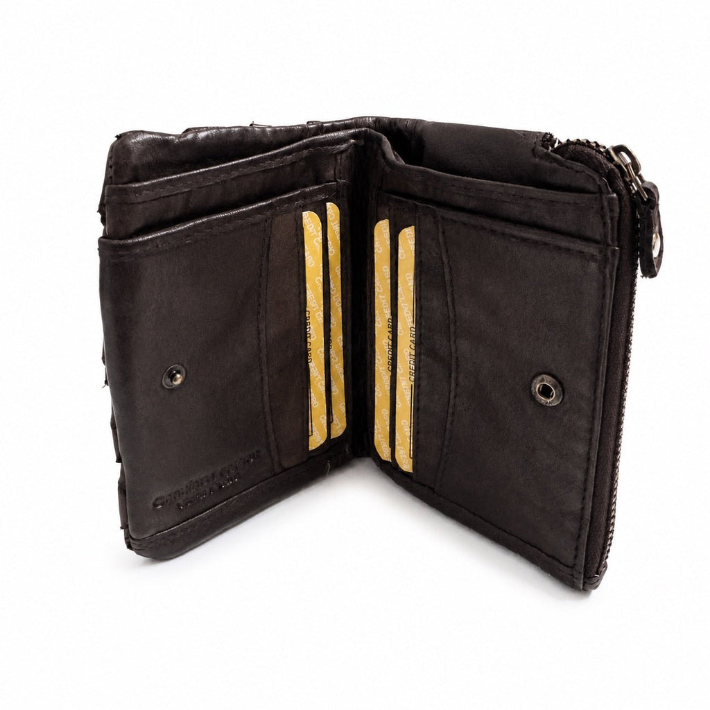 Portafoglio uomo verticale style intreccio - Pito’s|Bag