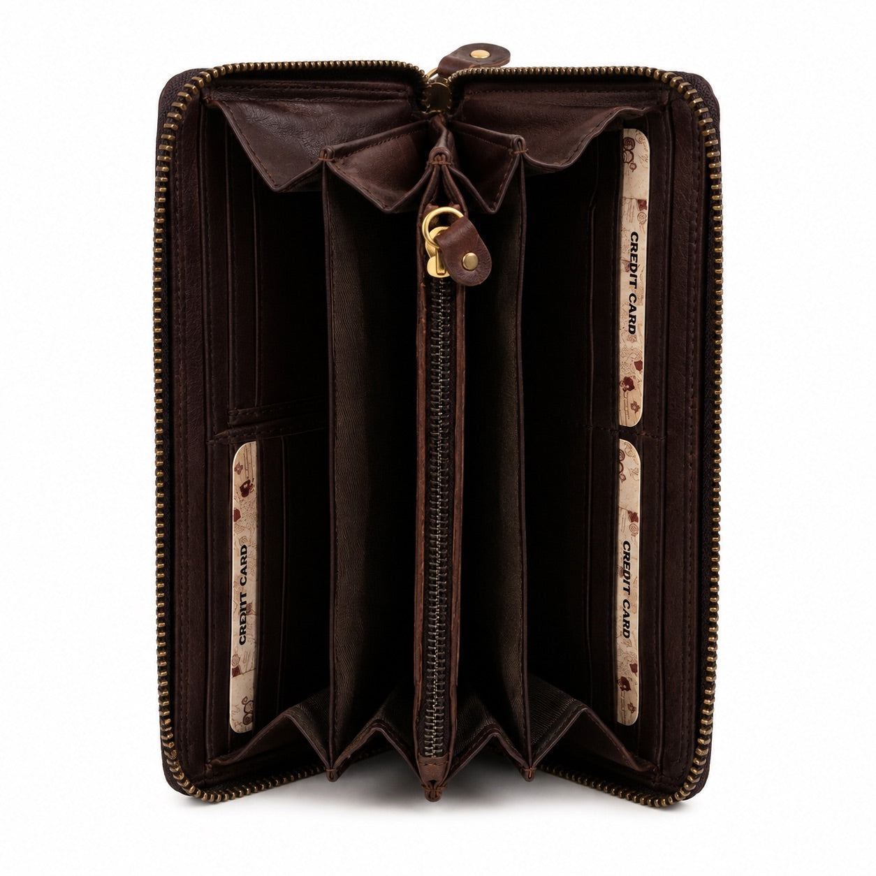 Portafoglio Donna Grande in pelle vintage Classic