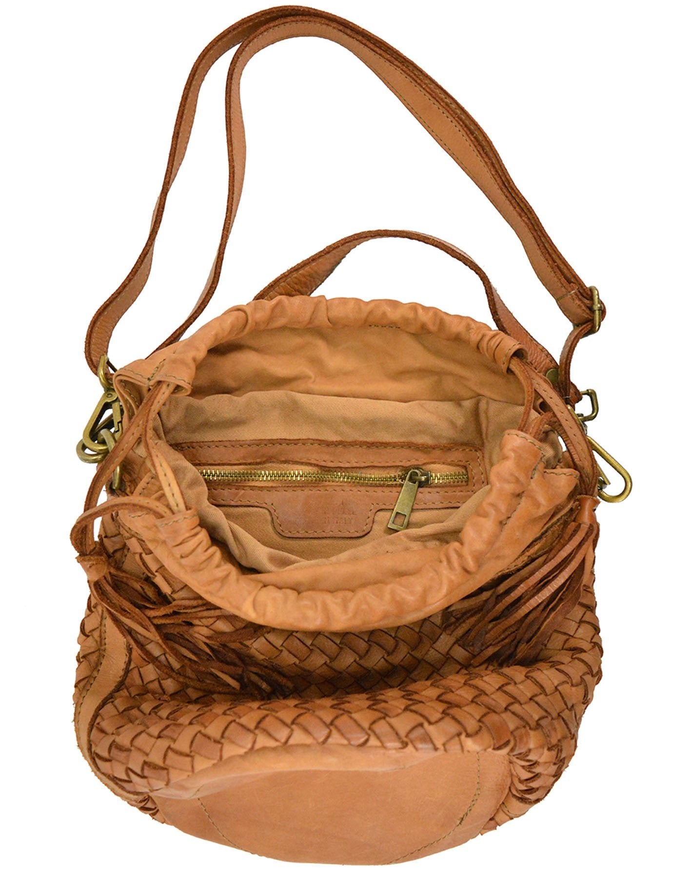 Secchiello intrecciato in vera pelle - Pito’s|Bag