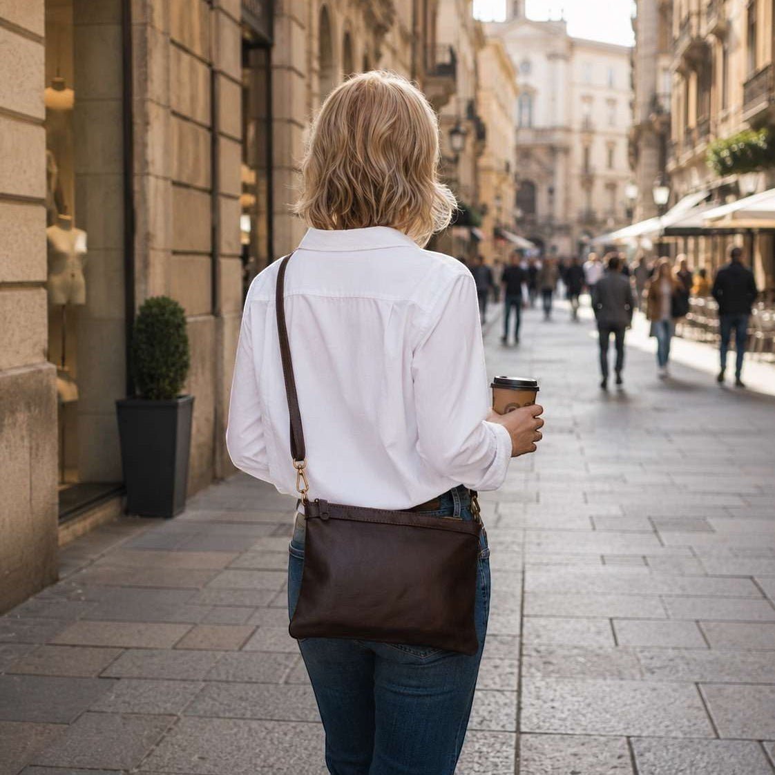 Tracollina in pelle Minimal - Pito’s|Bag