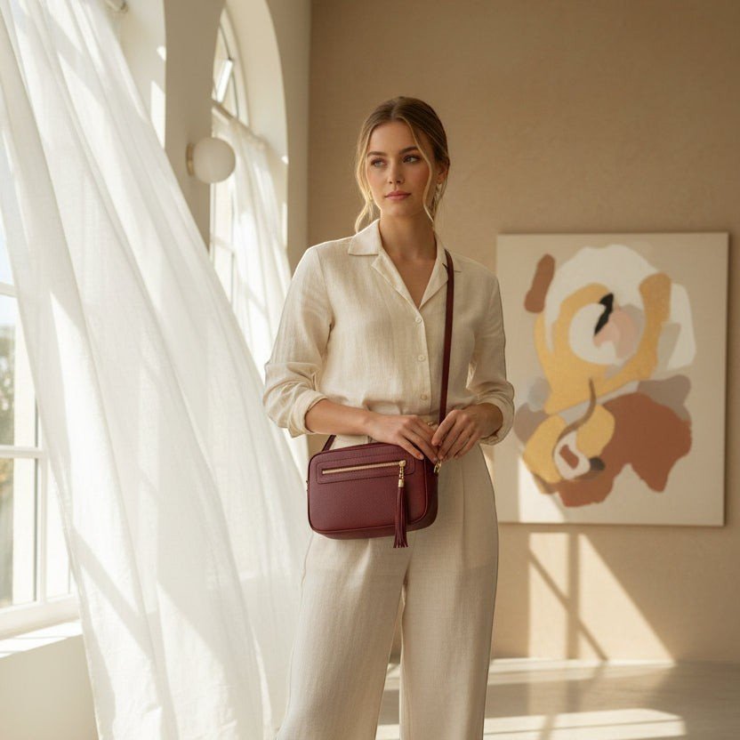 Tracollina in pelle una zip news - Pito’s|Bag