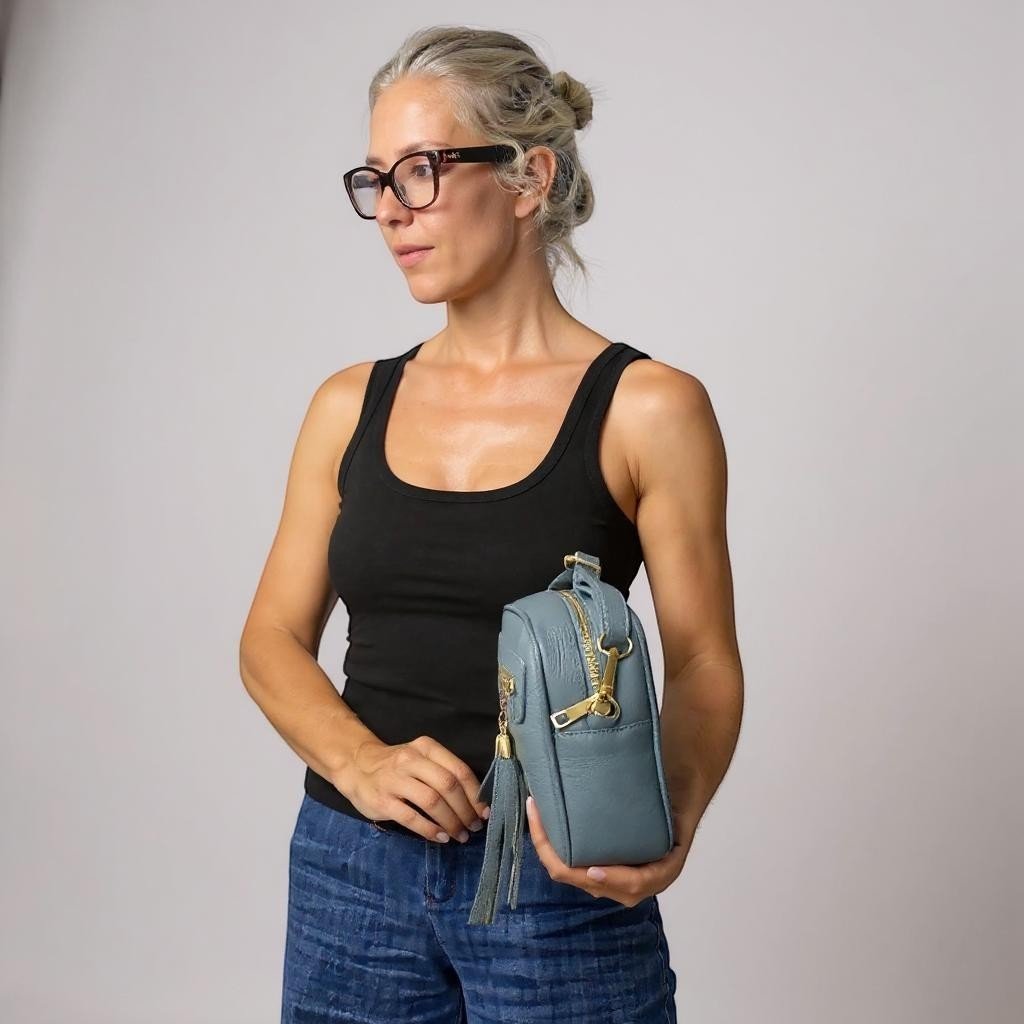 Tracollina in pelle una zip news - Pito’s|Bag