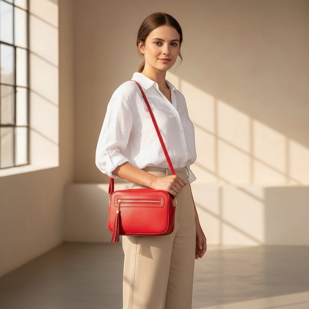 Tracollina in pelle una zip news - Pito’s|Bag