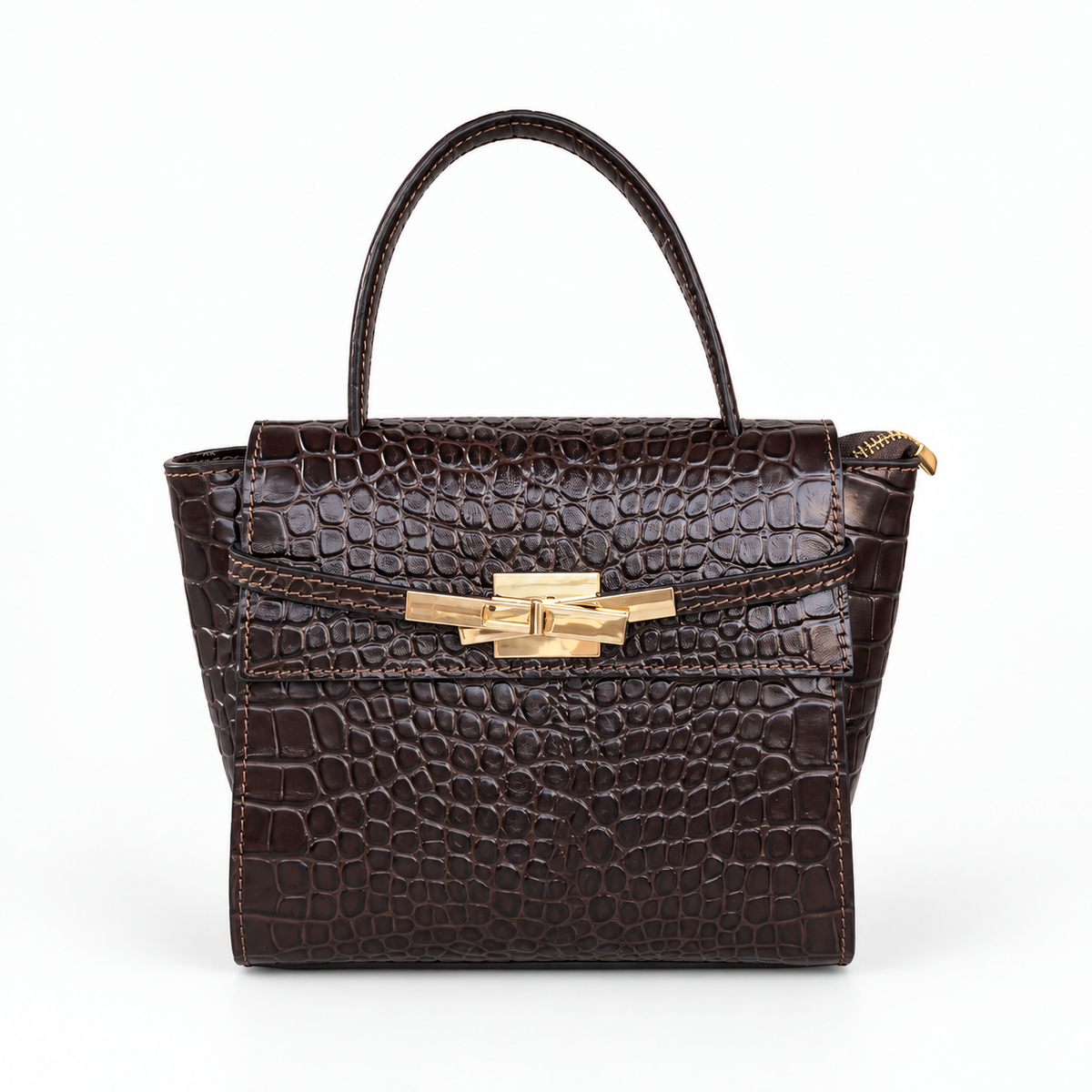 Borsa Donna Tracollina in vera pelle stampa cocco She