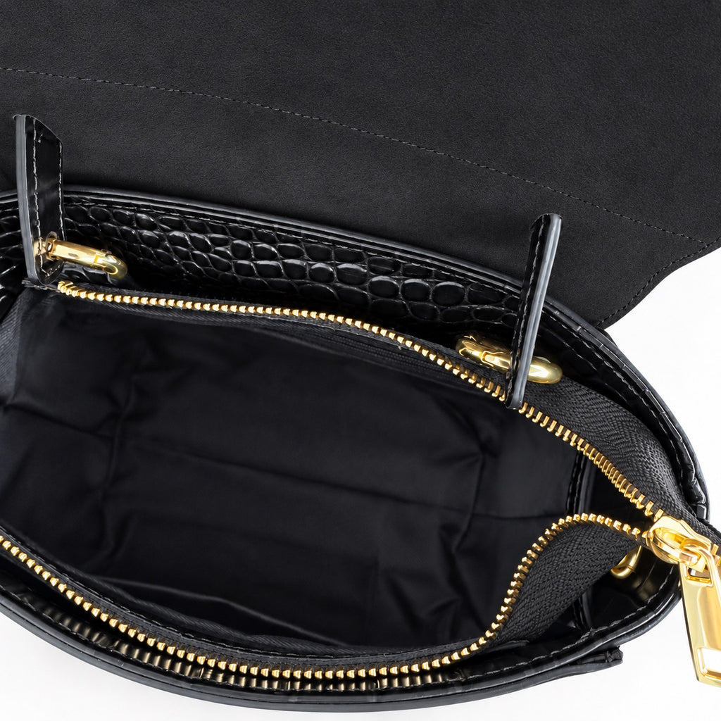 Borsa Donna Tracollina in vera pelle stampa cocco She