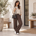 Borsa Donna Tracollina in vera pelle stampa cocco She