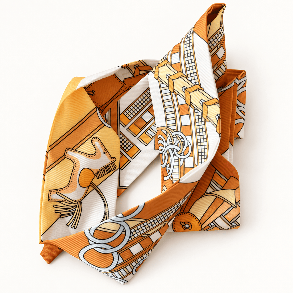 Twilly fantasia PICCOLO – Foulard per borsa, collo e capelli - Pito’s|Bag