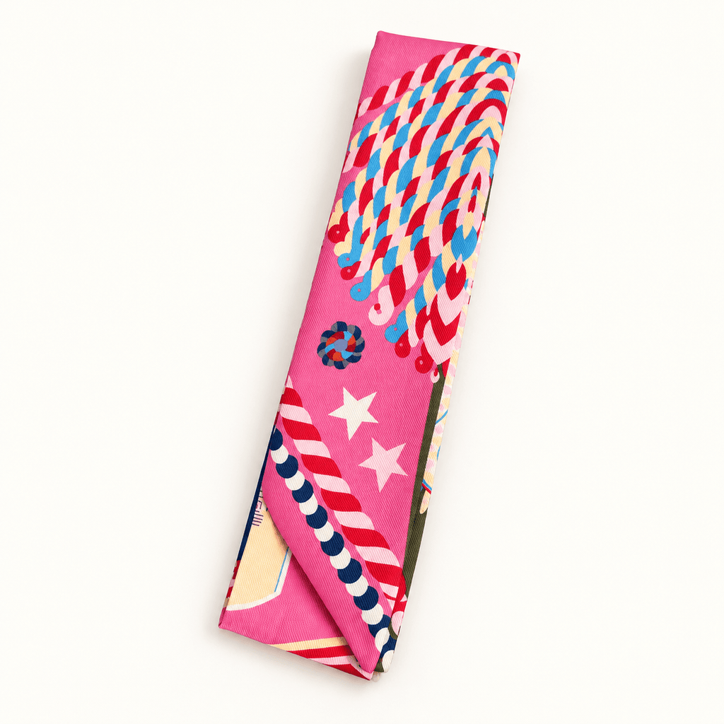 Twilly fantasia PICCOLO – Foulard per borsa, collo e capelli - Pito’s|Bag