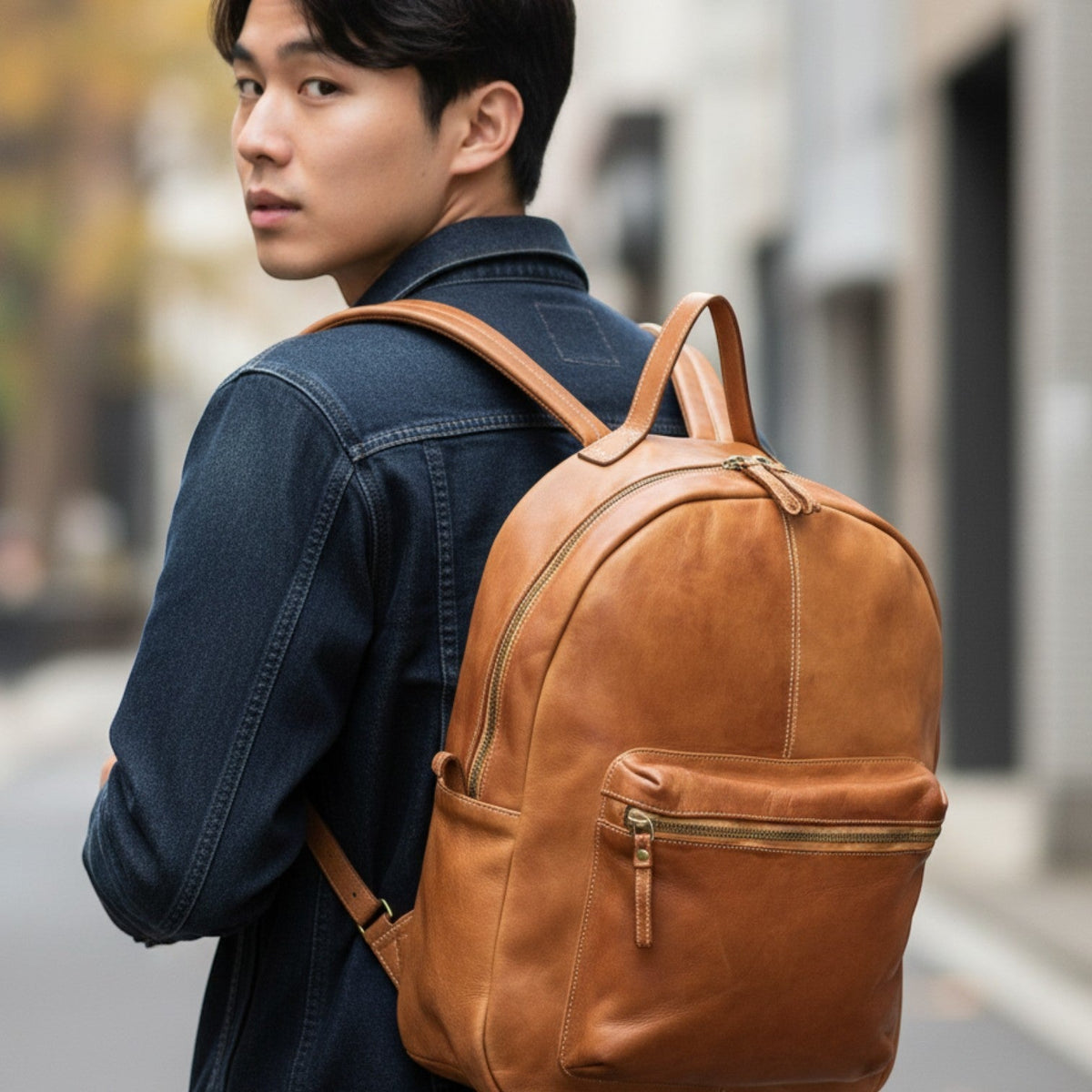 Zaino super big vera pelle Man - Pito’s|Bag