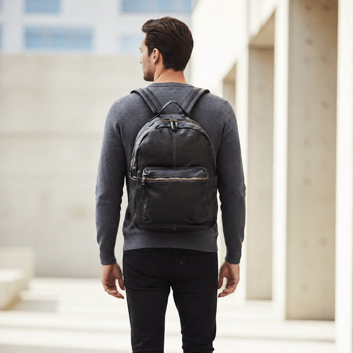 Zaino super big vera pelle Man - Pito’s|Bag